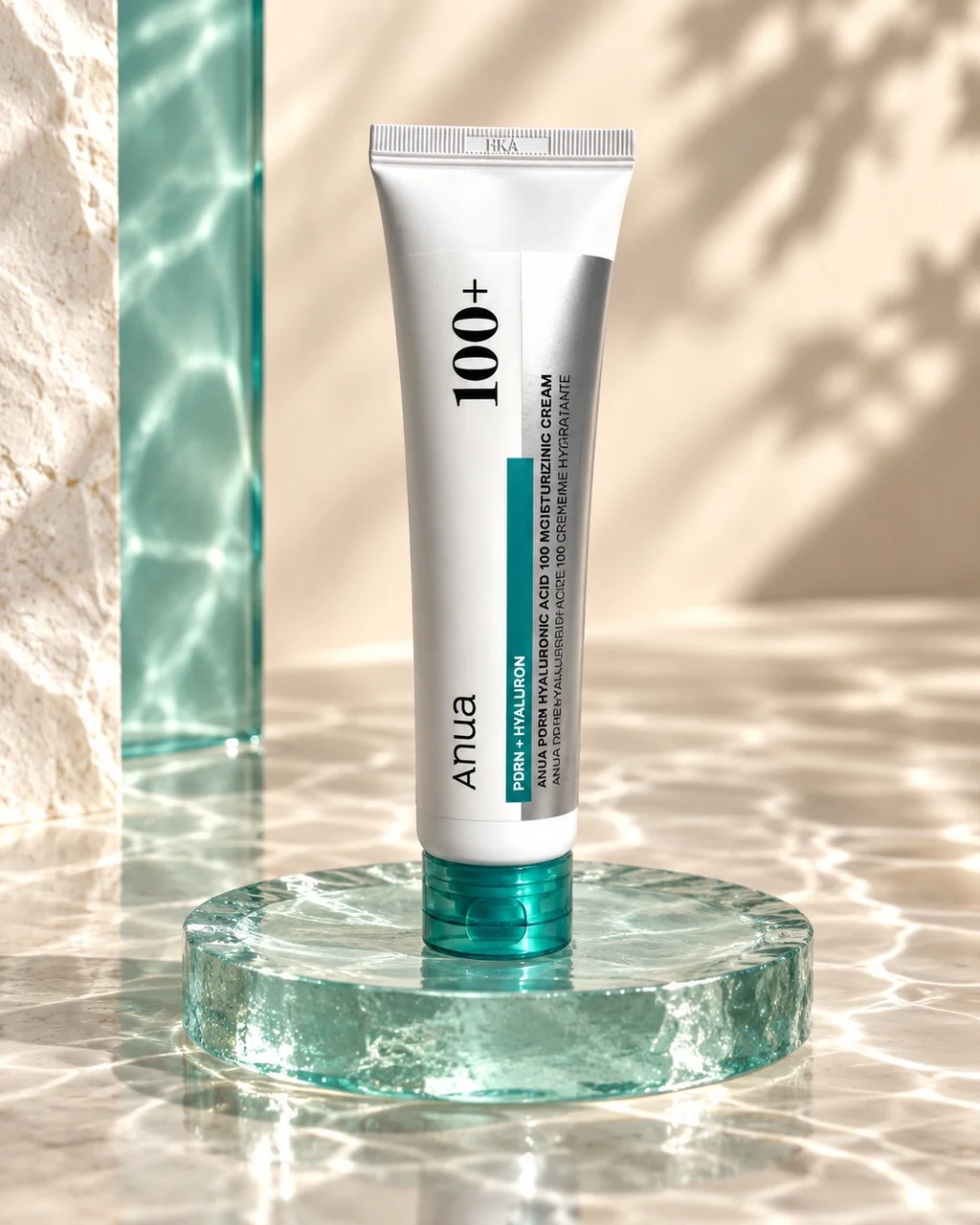 PDRN Hyaluronic Acid 100 Moisturizing Cream — mise en scène du soin