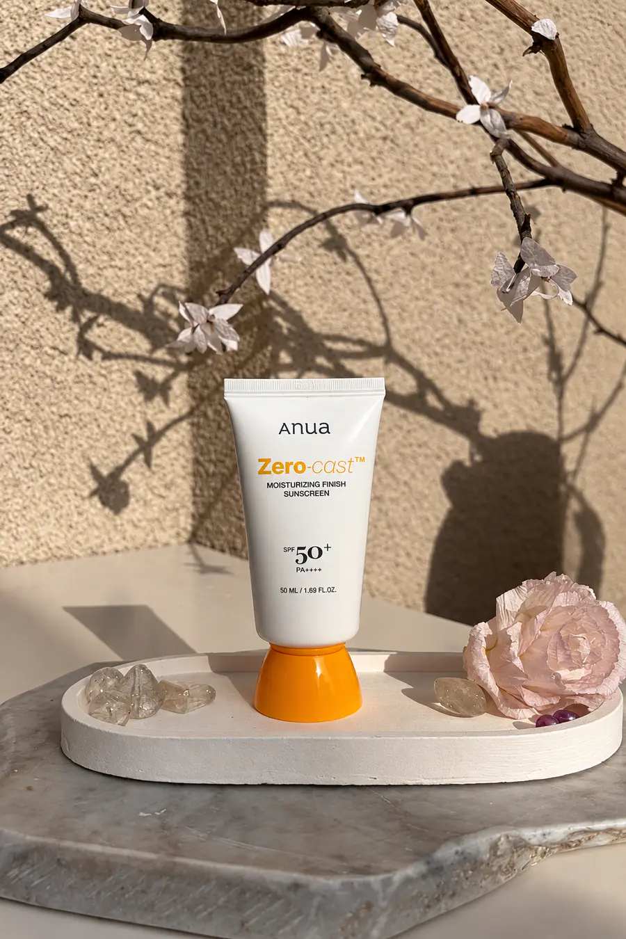 Anua Zero-Cast Moisturizing Finish Sunscreen